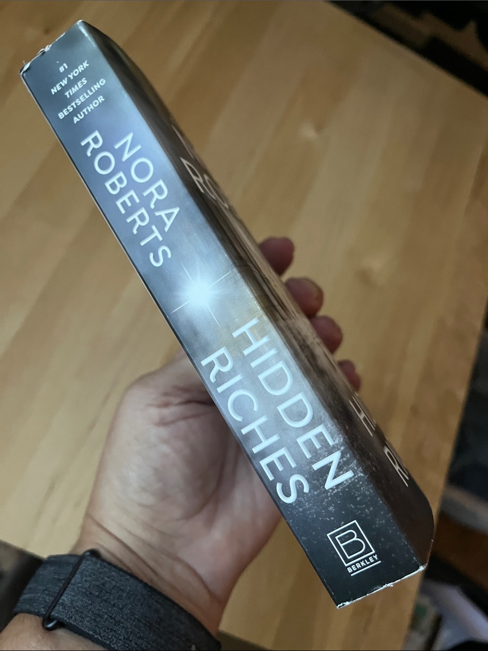 Nora Roberts "Hidden Riches" Paperback Book - Blue City Cover - Picture 3 of 5